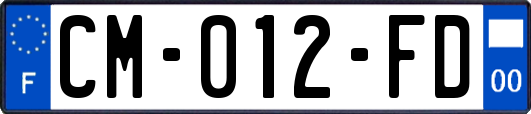 CM-012-FD