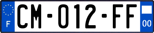 CM-012-FF