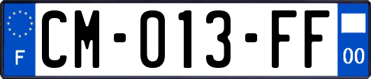 CM-013-FF