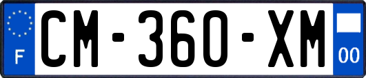 CM-360-XM