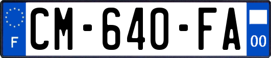 CM-640-FA