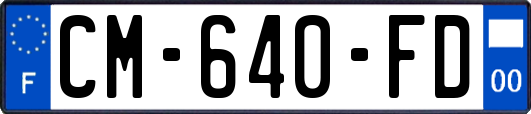 CM-640-FD