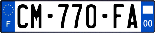 CM-770-FA