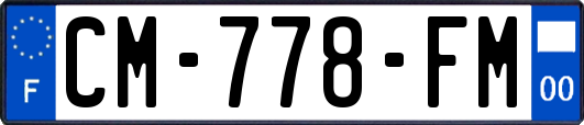 CM-778-FM