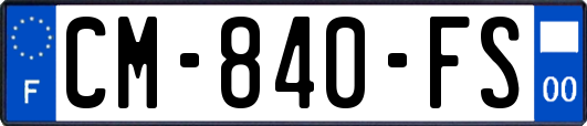 CM-840-FS
