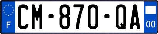 CM-870-QA