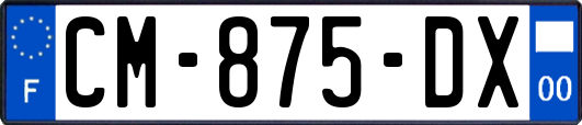 CM-875-DX