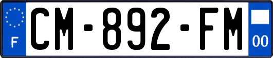CM-892-FM