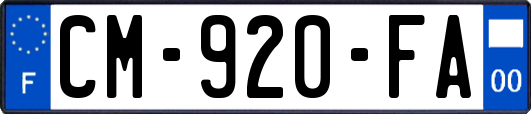 CM-920-FA
