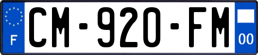 CM-920-FM