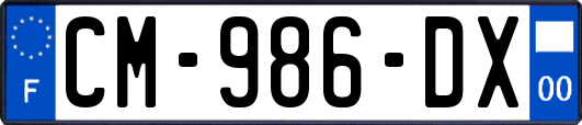 CM-986-DX