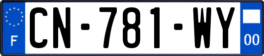 CN-781-WY