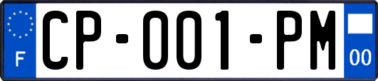 CP-001-PM