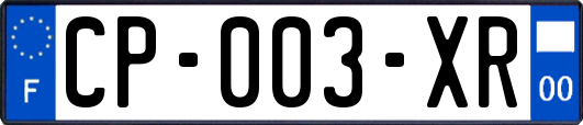 CP-003-XR