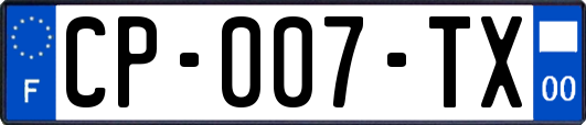 CP-007-TX
