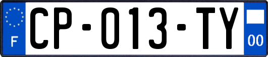 CP-013-TY