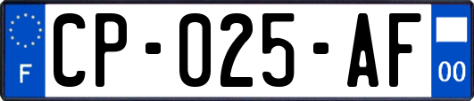 CP-025-AF