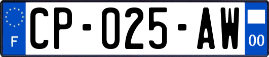 CP-025-AW