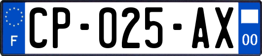 CP-025-AX