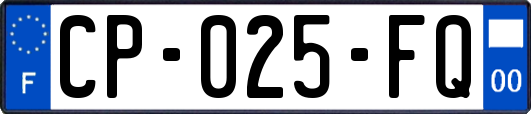 CP-025-FQ