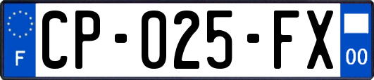 CP-025-FX