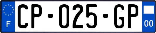 CP-025-GP