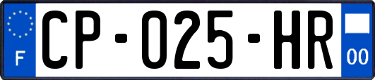 CP-025-HR