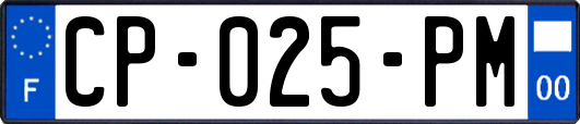 CP-025-PM