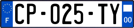 CP-025-TY