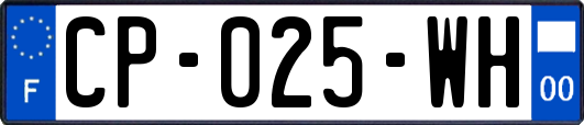 CP-025-WH