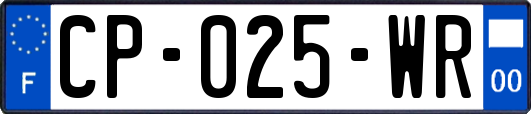 CP-025-WR