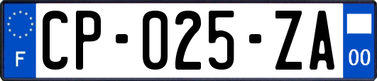 CP-025-ZA