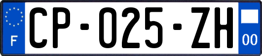 CP-025-ZH