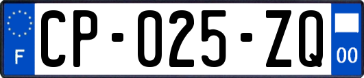 CP-025-ZQ