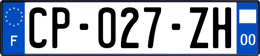 CP-027-ZH