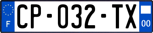 CP-032-TX