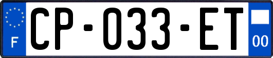 CP-033-ET