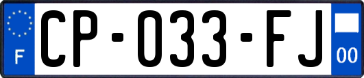 CP-033-FJ