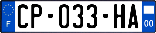 CP-033-HA