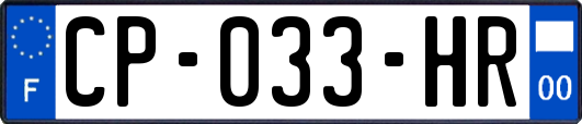 CP-033-HR