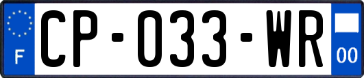 CP-033-WR