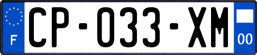 CP-033-XM