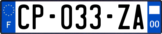 CP-033-ZA