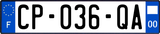 CP-036-QA