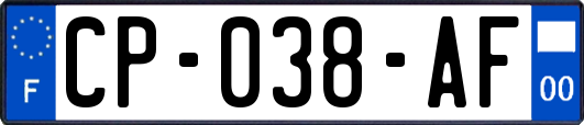 CP-038-AF