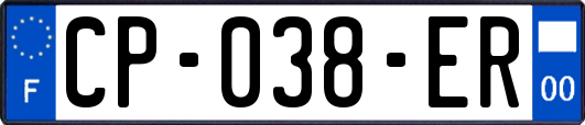 CP-038-ER