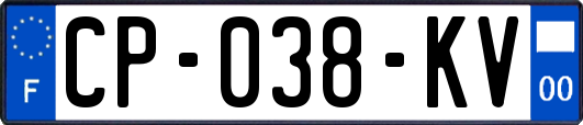 CP-038-KV