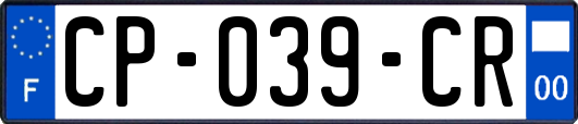 CP-039-CR