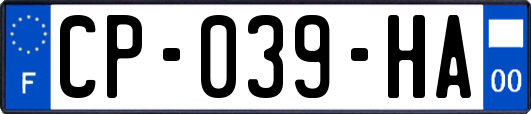 CP-039-HA