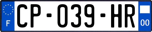 CP-039-HR